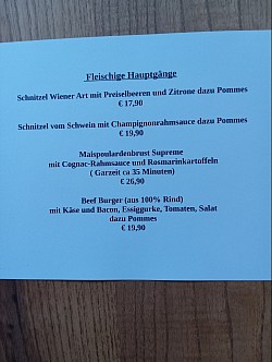 Hauptgänge