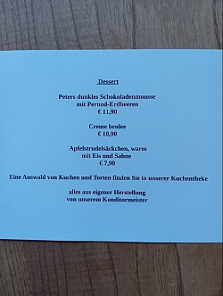 Desserts